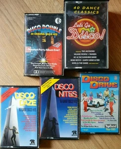 4 x DISCO COMPILATION Albums: DAZE, NITES, LET'S GO, DRIVE & DOUBLE - Picture 1 of 6