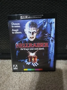 Hellraiser 1 4k UHD Blu Ray 2024 Arrow Video EX OOP W/Insert REGION FREE - Bild 1 von 5
