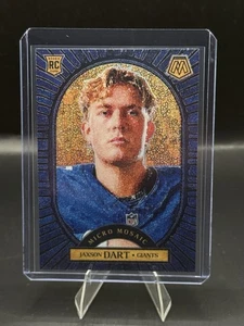 2025 Panini Mosaic Jaxon Dart (RC) Micro Mosaic Prizm New York Giants SSP - Imagen 1 de 10