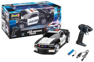 Revell 24665 RC Car Ford Mustang Police Ferngesteuertes Polizeiauto 1:18 Neu - Bild 1 von 3