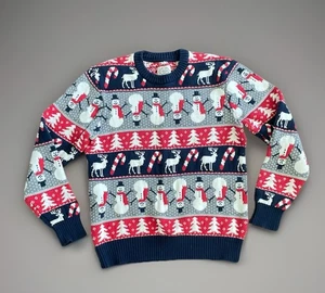 St. John's Bay Men's Size S Ugly Christmas Sweater 100% Cotton Preowned - Picture 1 of 8