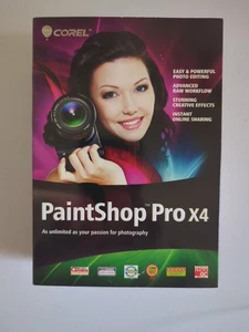 2011 Corel Paintshop Pro X4 Fotobearbeitungssoftware BRANDNEU  - Bild 1 von 6