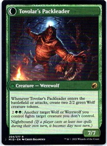 #204 Tovolar's Huntmaster Innistrad: Midnight Hunt Rare - Picture 1 of 2