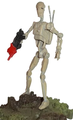 Star Wars BATTLE DROID 2005 Revenge of the Sith rots movie complete episode III - Image 1 of 3