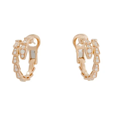 Pendientes BVLGARI Serpenti (Viper) 358361 K18 oro rosa Foto 1 de 4