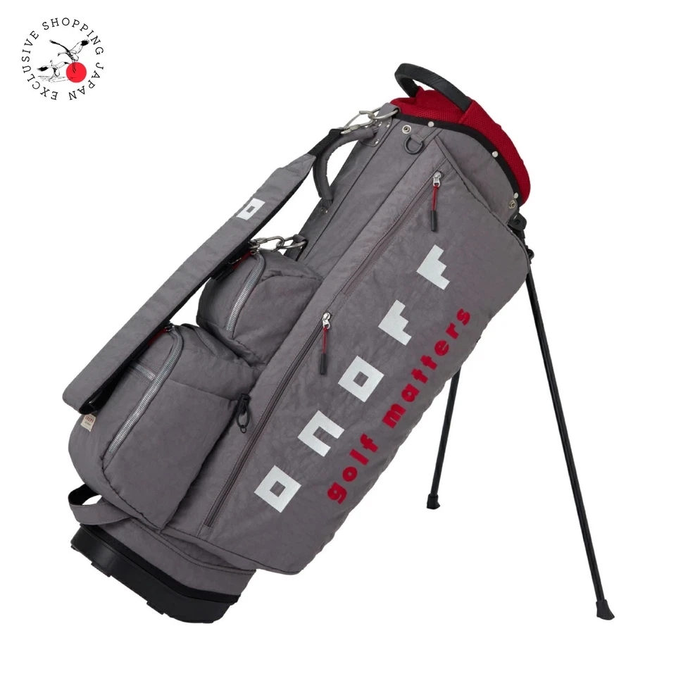 ONOFF Golf Carry Stand Bag 9 × 47 in 6-way Divider Lightweight 2025 Slate Gray - Image 1 of 4