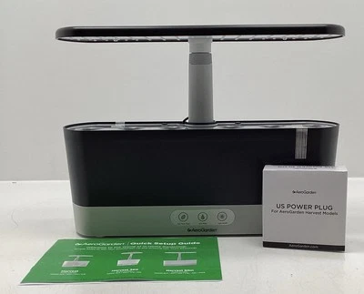 AeroGarden Harvest Slim Indoor Garden Hydroponic System Black Pods Not Included - Image 1 of 4
