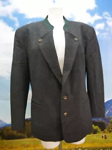 Alpen Tracht Wolle herrlich schöner schwarz Janker Trachtenjacke Jacke Gr.50 - Bild 1 von 6