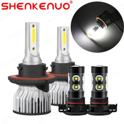 For GMC Yukon XL 1500 2007-2014 faros LED de haz alto/bajo +bombillas antiniebla - Image 1 of 4