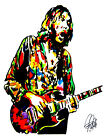 Duane Allman Guitar Southern Rock Music Poster Print Wall Art 8.5x11