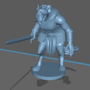 Adventurer: Gnoll Fighter - Picture 1 of 1