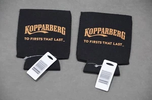 2x Kopparberg Neoprene Can Bottle Holder Drink Cider Insulator Cooler Sleeve New - Picture 1 of 10