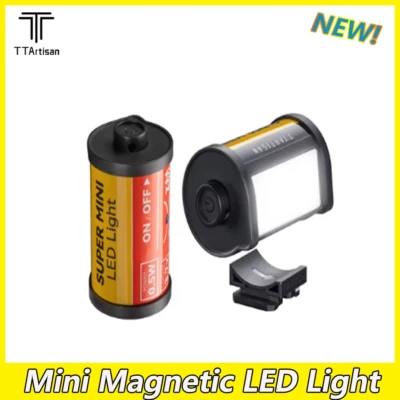 Mini luz de relleno LED magnética TTArtisan luz LED 3000K/4500K/6000K Foto 1 de 4
