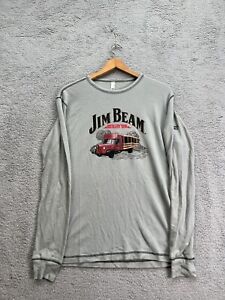 Jim Beam Distillery Tour Long Sleeve Mens Shirt Size Large Multicolor