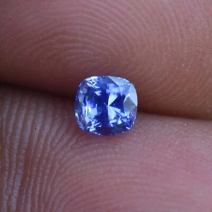 0,56 ct loser echter blauer Saphir natürlicher unbehandelter VVS srilankischer Herkunft - Bild 1 von 5