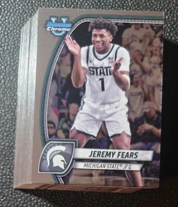 (25x) 2024-25 Bowman University Chrome JEREMY FEARS CHROME CARDS #ALT-8 LOT qty - Picture 1 of 1