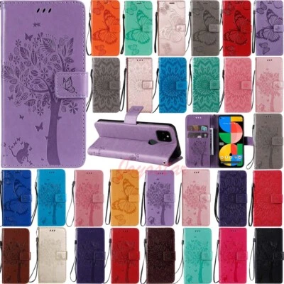 For Google Pixel 6 Pro 4 XL 5A 4A 5G Wallet Card Holder Flip Leather Case Cover - Image 1 of 4