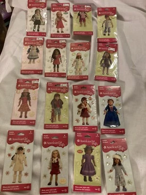 American Girl 2010 Bubble Stickers 16 All Different Brand New Packages Sealed! - Image 1 of 4
