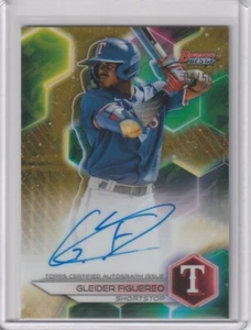 2023 Bowmans Best Gleider Figuereo GOLD REFRACTOR RC Autograph Auto #d 4/50 - Picture 1 of 1