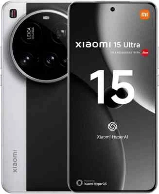 Cellulare Smartphone Xiaomi 15 Ultra 5G 6,73" 16+512GB Dual Sim LEICA SILBER - Bild 1 von 4