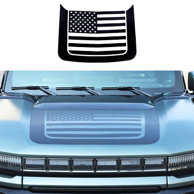 Подходит для Hummer EV 2024-25 наклейка на капот отделка (флаг США) - Изображение 1 из 4