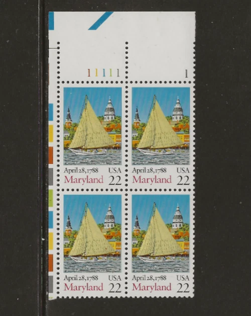 Scott #2342 Plate Block Fine/Very Fine MNH Cat. Value $2.50          #739 - Image 1 of 1