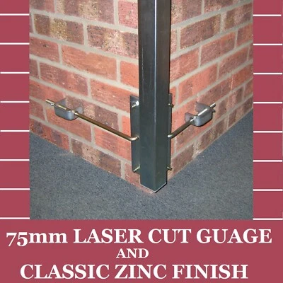 BLAKES BUILDING PROFILES Blakes Außenbauprofil MESSE MARKIERT - 1 Paar komplett VERZINKT