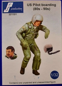 1:32 boarding U.S. pilot 1980s-90s PJ Production resin F-4 F-14 F-16 F-15 F-18 - Picture 1 of 3