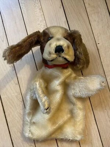STEIFF Hand Puppet Cocker Spaniel German Mohair Dog Vtg - Picture 1 of 9
