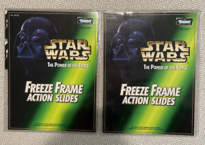 Star Wars POTF Freeze Frame Slide Holder Mail Away Exclusive - x2 with 6 Frames