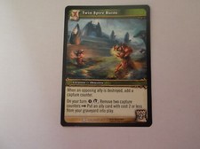 World of Warcraft: Drums "TWIN SPIRE RUINS" #268/268 Trading Card