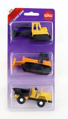 Siku Super Serie Building Set 1813 Crane Bull Dozer Construction New Sealed - Image 1 of 4