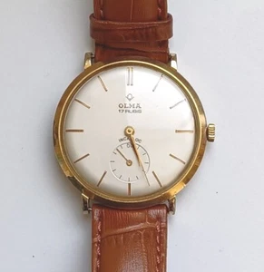 Orologio uomo OLMA - usato - originale anni 60 - REF. 2735 - - Imagen 1 de 9
