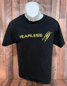 FEARLESS T-Shirt bedruckt Medium schwarz kurzarm - Bild 1 von 3