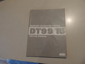 Service manual  Suzuki Außenborder DT 9.9 15 PS Werkstatthandbuch 1983-1987 - Picture 1 of 9