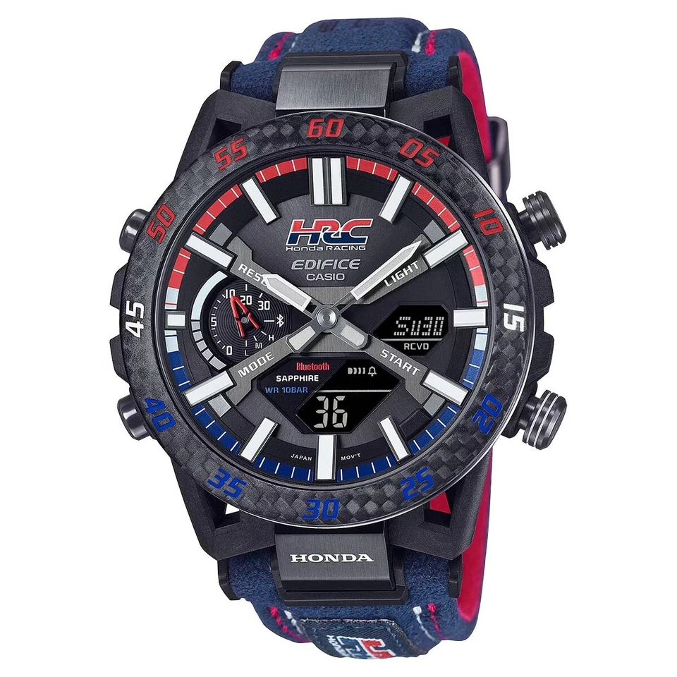 Casio Edifice HRC Honda Racing Corporation Limited Watch ECB-2000HR-1A