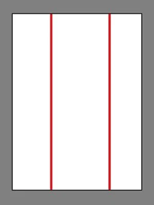 DIGITAL DESIGN DEPOT Heat Transfer Paper for Light i shirt 100 Sheets 8.5x11 Double Red Line