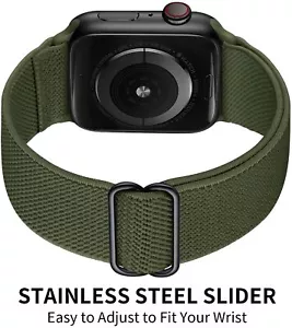 Correa de nailon para Apple Watch Series Ultra 8 7 6 5 4 SE 40/41/42/44/45/49 - Imagen 1 de 16