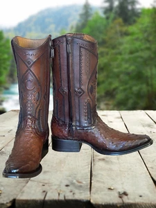 Urban Western Ostrich Boots Made by Cuadra Boots (1B1JA1) - Bild 1 von 17