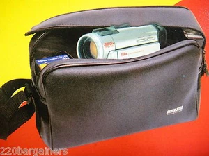 NUEVO Universal Videocámara de Viaje/Cámara Estuche de Transporte Bolso de Hombro con Correa para Brazos - Imagen 1 de 12