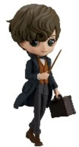 WB BanPresto - Fantastic Beasts Q Posket - Newt Scamander II (Version A) Statue Cover