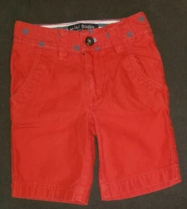 Mini Boden Red Chino Shorts With Stars Size 4 (Please Read Description) - Picture 1 of 7