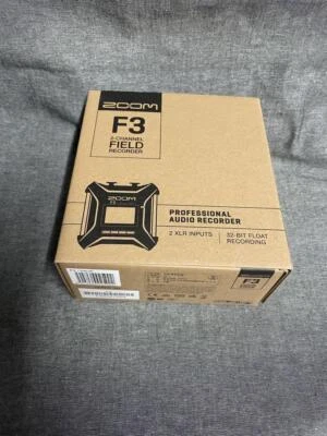 Zoom F3 Field Recorder 2 Channel Input 32bit Float Recording - Image 1 of 4