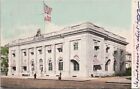 Lithograph * Oakland California Street Scene at Post Office 1907
