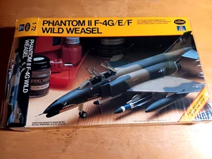 VINTAGE 1982 TESTORS Model PHANTOM II F-4G/E/F WILD WEASEL Kit #684 - Picture 1 of 2