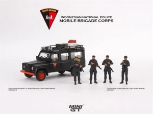 MINI GT 1:64 Land Rover Defender 110 RHD + Figura modelo en caja - Imagen 1 de 8