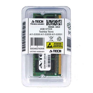 4GB SODIMM Toshiba Tecra A11-S3530 A11-S3531 A11-S3532 A11-S3540 Ram Memory - Picture 1 of 1