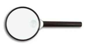 Handheld magnifier Ø70mm, Ø15mm Diameter, 2x and 4x, TFA 43.3000 - Imagen 1 de 1