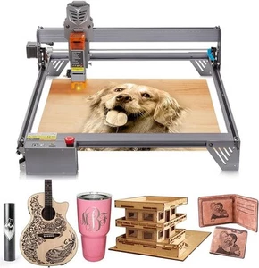 Macchina per incisione laser ANPPL C10 per legno e metallo, taglierina e incisore fai da te 10W - Foto 1 di 9