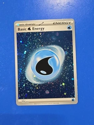 Basic Water Energy (Cosmos Holo) 003 Sv01: Scarlet & Violet Base Set Holo - Image 1 of 2